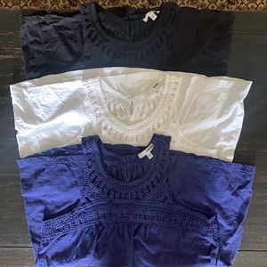 Embroidered Tank Tops (3 of them)